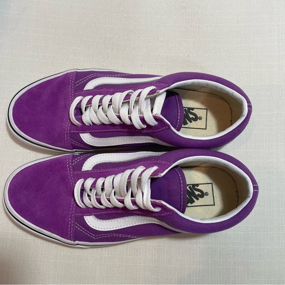 Vans Color Theory Old Skool Skate Sneakers Purple Magic Unisex Wm’s 8 Mn’s 6.5 - Picture 12 of 14